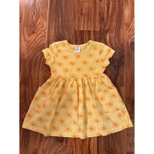Hanna Andersson Short Sleeve Sunshine Dress, Size 2T
